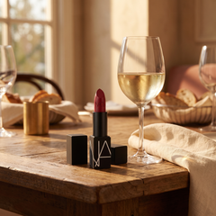NARS Force Speciale lipstick in an everyday-to-evening setting