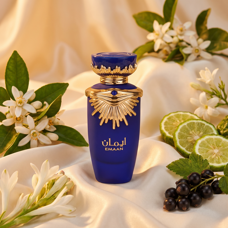 Lattafa Emaan with orange blossom, tuberose and blackcurrant