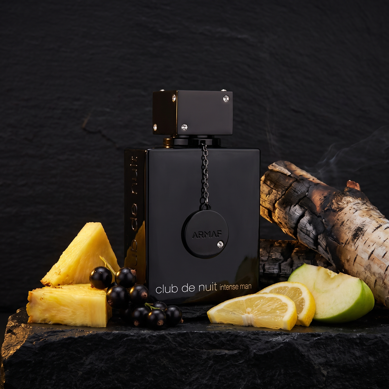 Armaf Club de Nuit Intense Man with pineapple, lemon and smoky birch