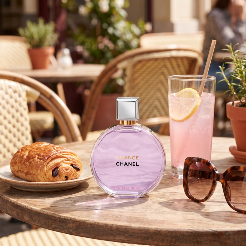 Chanel Chance Eau Splendide for a weekend brunch