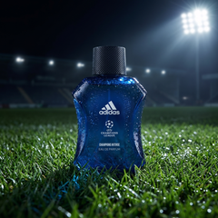 Adidas UEFA Champions League Champions Intense under stadium floodlights