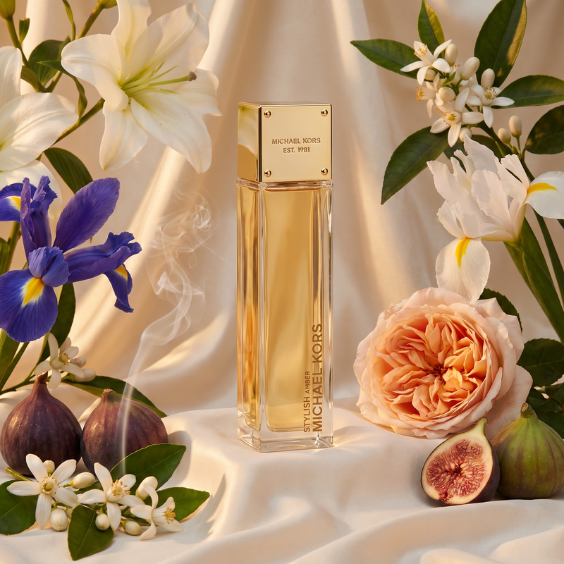 Michael Kors Stylish Amber with lily, iris, rose and fig