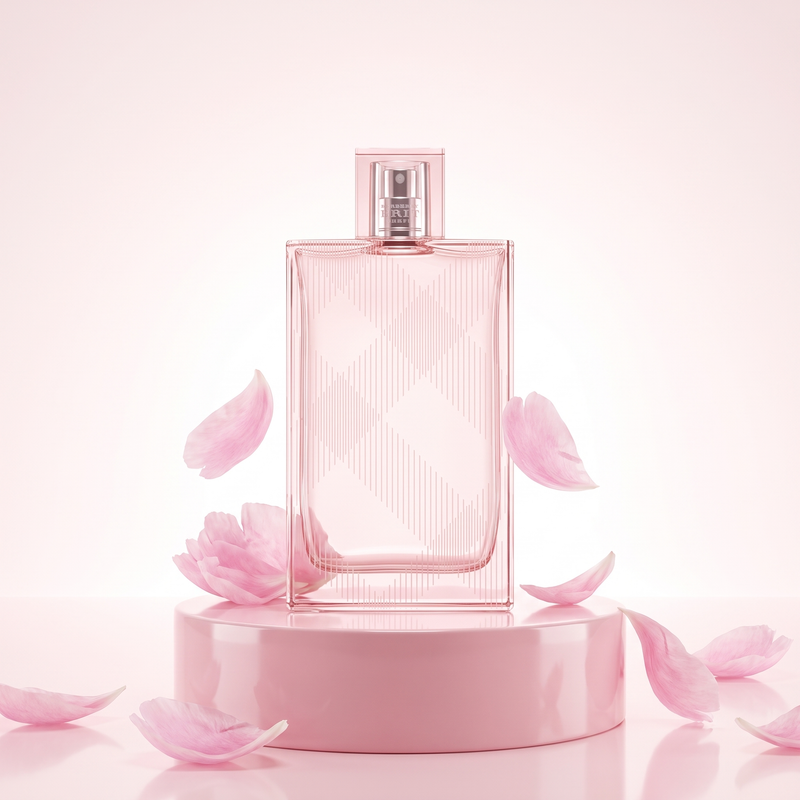 Burberry Brit Sheer with peony petals