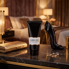 Carolina Herrera Good Girl Body Lotion before a night out