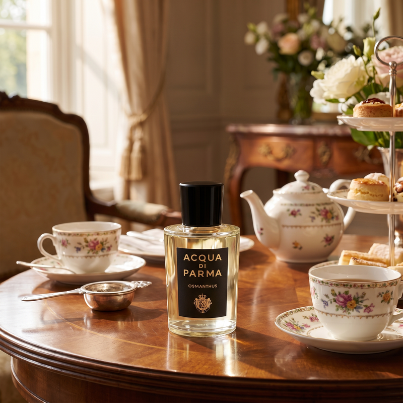 Acqua di Parma Osmanthus for afternoon tea