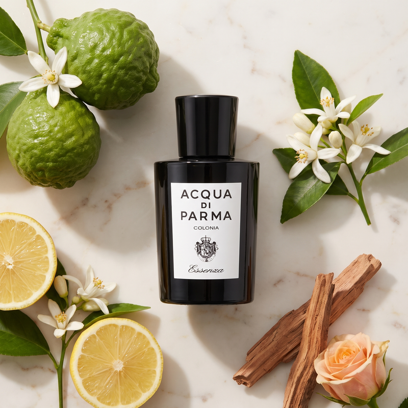 Acqua di Parma Colonia Essenza with bergamot, neroli and rose