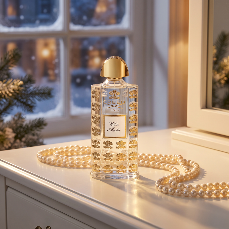 Creed White Amber for winter evenings