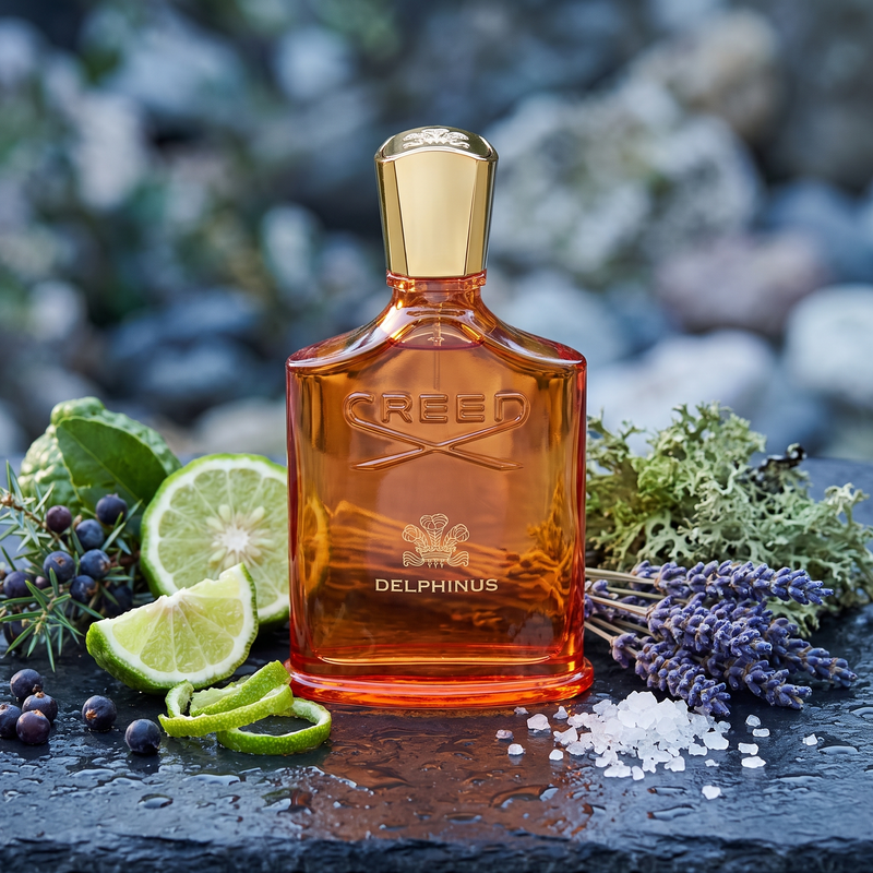 Creed Delphinus with bergamot, lavender and sea salt