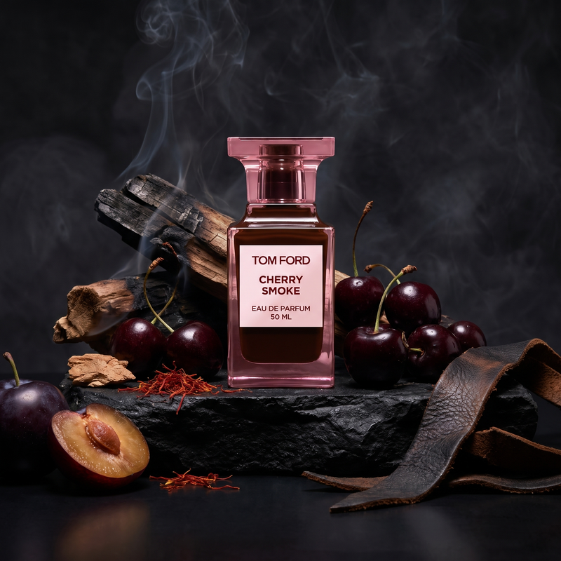 Tom Ford Cherry Smoke with cherry, smoke and leather