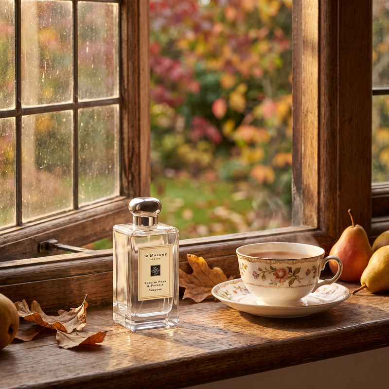 Jo Malone English Pear & Freesia for an autumn day