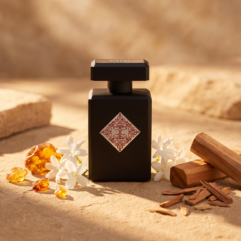 Initio Blessed Baraka with white flowers, amber and sandalwood