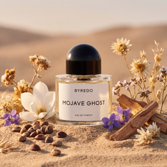 Byredo Mojave Ghost with ambrette, magnolia and sandalwood