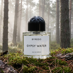 Byredo Gypsy Water in a pine forest