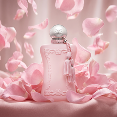 Parfums de Marly Delina in rose petals