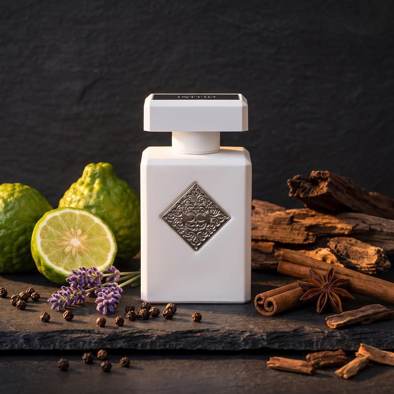 Initio Rehab with lavender, bergamot and pepper