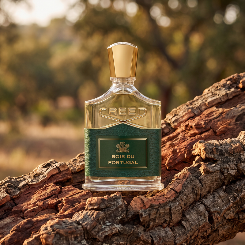 Creed Bois du Portugal on Portuguese oak