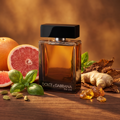 Dolce & Gabbana The One EDP with grapefruit, basil, cardamom, tobacco and amber