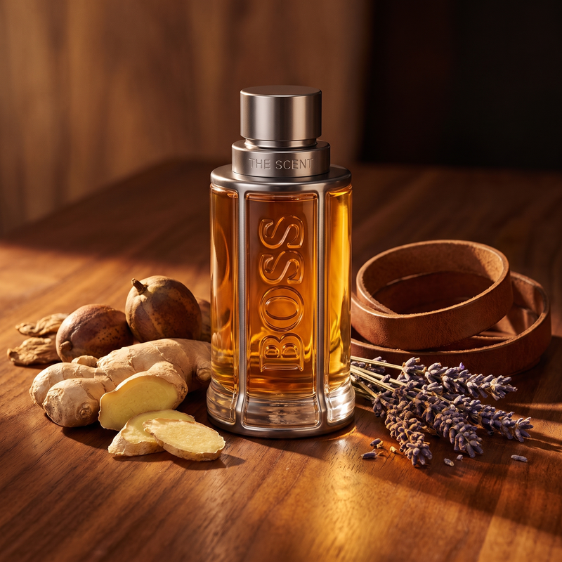 Hugo Boss The Scent with ginger, lavender and leather