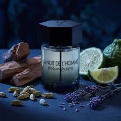 YSL La Nuit de l'Homme with cardamom, lavender and cedar