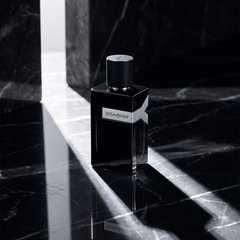 YSL Y Le Parfum in geometric light