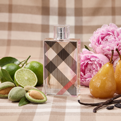 Burberry Brit for Women with lime, pear, peony and vanilla