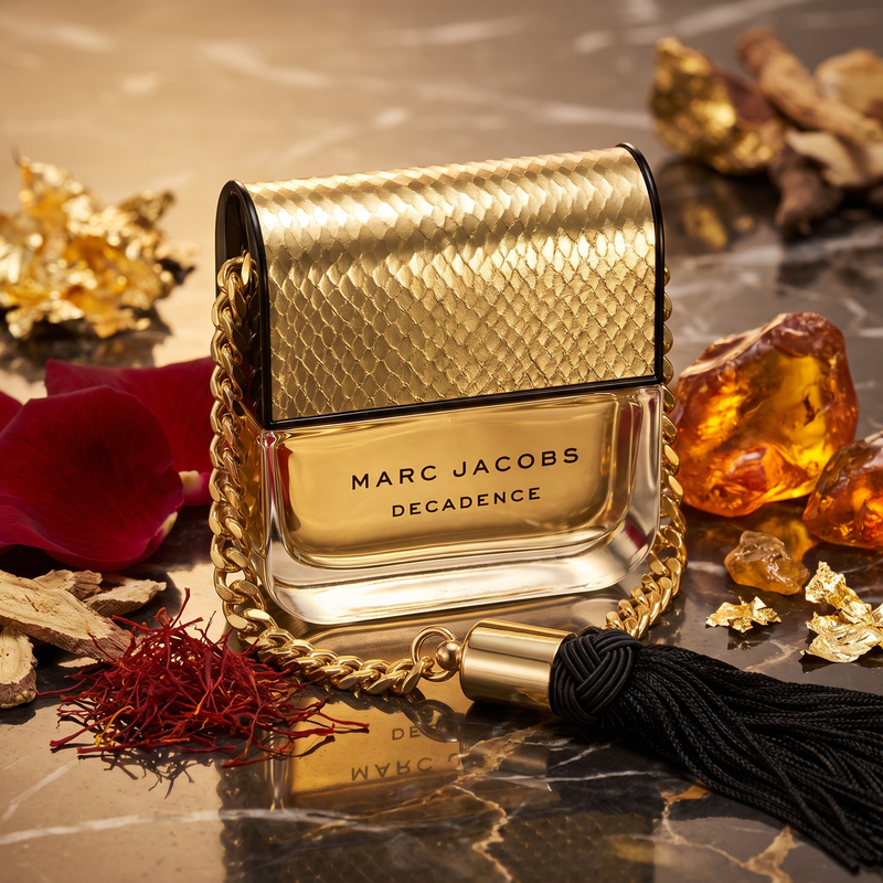 Marc Jacobs Decadence One Eight K Edition with saffron, rose and gold