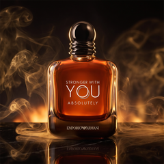 Emporio Armani Stronger With You Absolutely Parfum in golden smoke