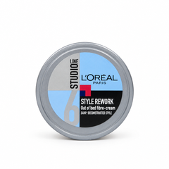 L'Oreal Paris Studio Line Style Rework Out of Bed fibre-cream 150ml tin