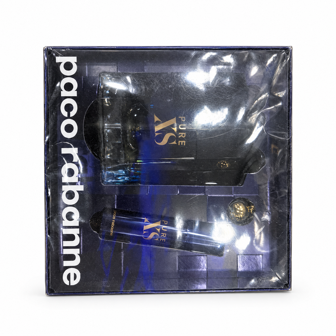Paco Rabanne Pure XS For Him Gift Set (Eau de Toilette 100ml + Travel Spray 10ml + Key Ring)