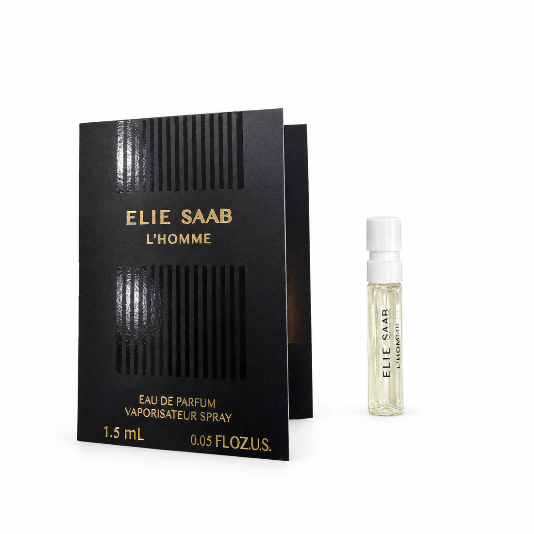 Elie Saab L'Homme For Men Eau de Parfum Travel Spray 1.5ml Pack of 6