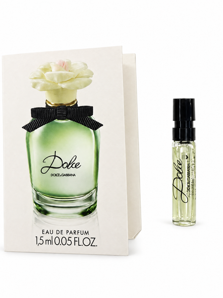Dolce & Gabbana Dolce Eau de Parfum 1.5ml sample vial and card