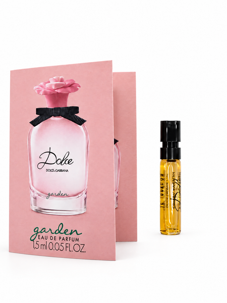 Dolce & Gabbana Dolce Garden Eau de Parfum 1.5ml sample vial and card