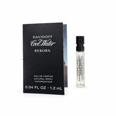 Davidoff Cool Water Reborn Eau de Parfum 1.2ml sample vial and card