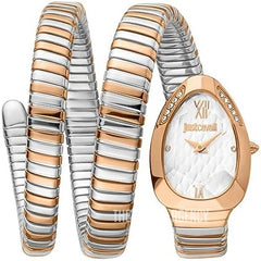 Just Cavalli Glam Evo 9 JC1L224M0085 two tone rose gold coil watch
