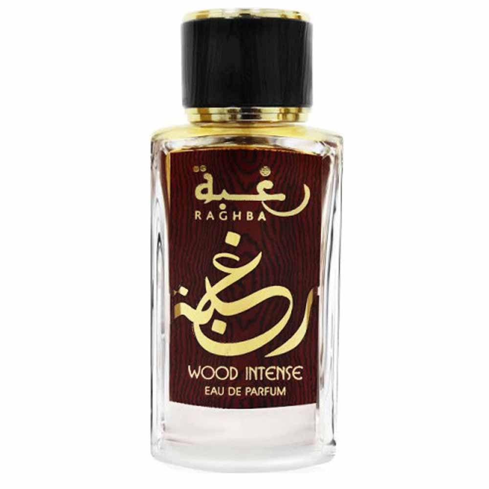 Lattafa Raghba Wood Intense Unisex Eau de Parfum 100ml