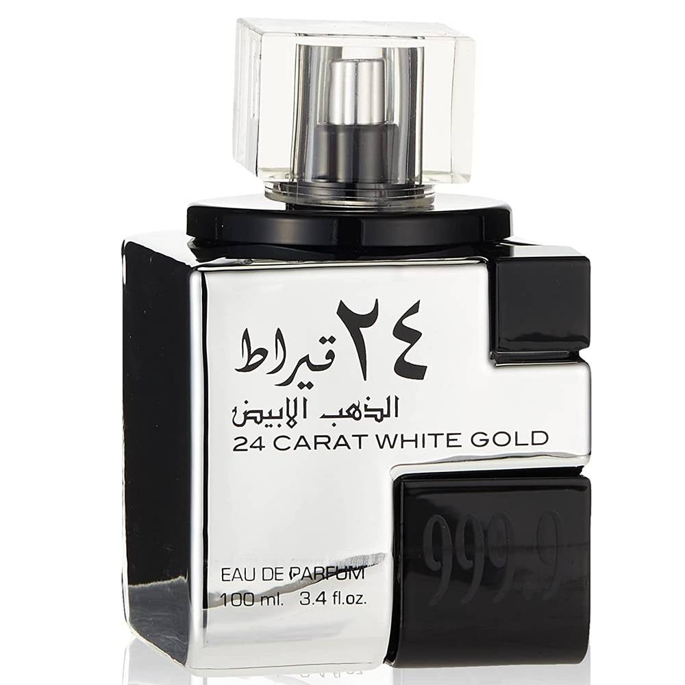 Lattafa 24 Carat White Gold Unisex Eau de Parfum 100ml
