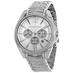 Michael Kors Oversized Whitney pave chronograph watch