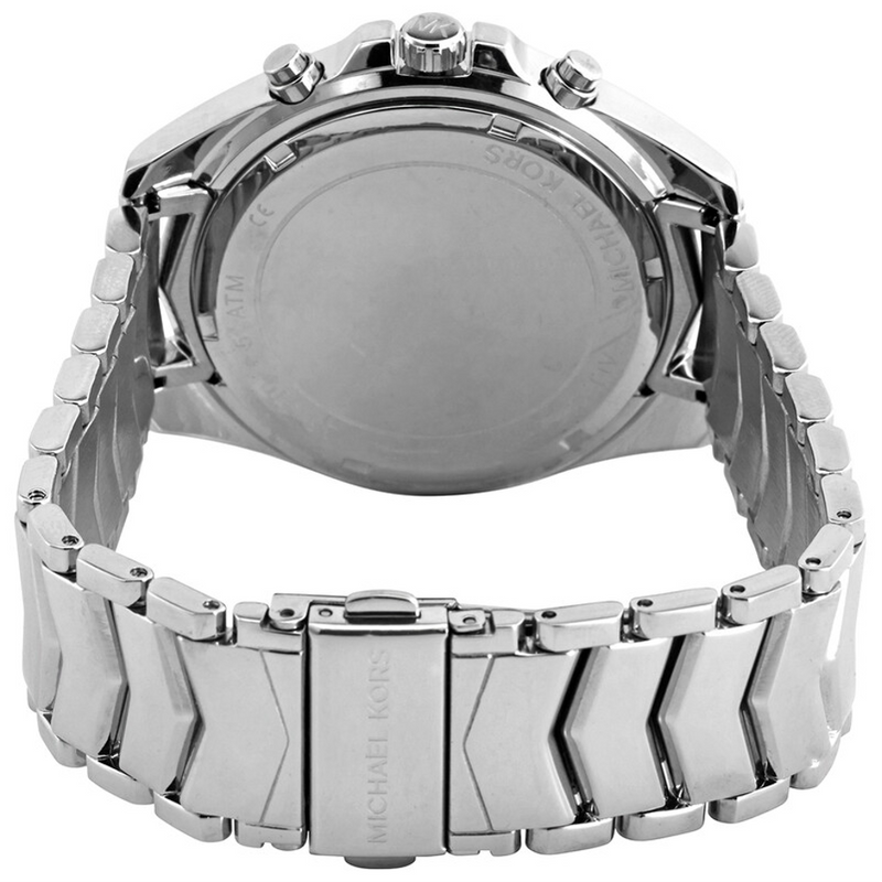 Michael Kors Whitney crystal-set chevron link bracelet