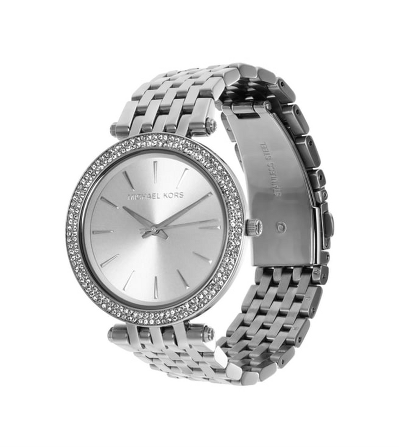 Michael Kors Darci silver-tone steel bracelet