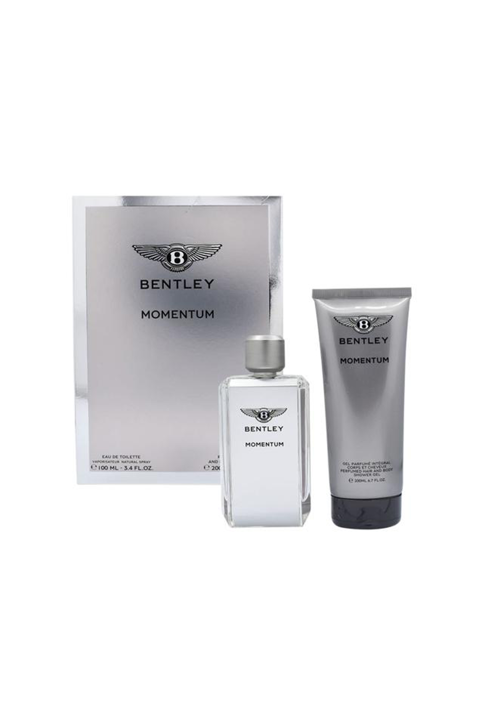 Bentley Momentum Gift Set (Eau de Toilette 100ml + Shower Gel)