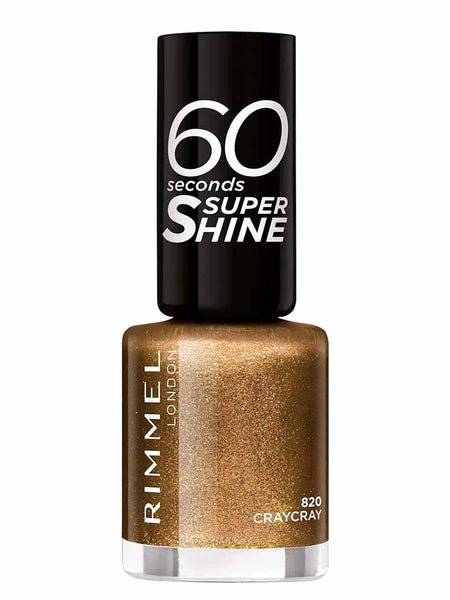 Rimmel London 60 Seconds Super Shine 820 Craycray 8ml Authentic | Ownly Club