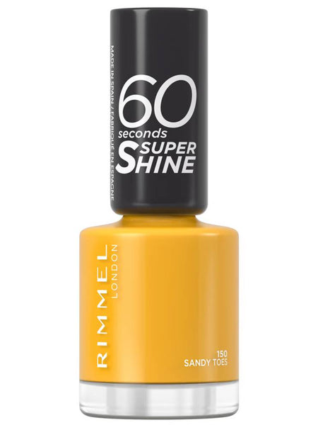 Rimmel London 60 Seconds Super Shine 150 Sandy Toes 8ml Authentic | Ownly Club