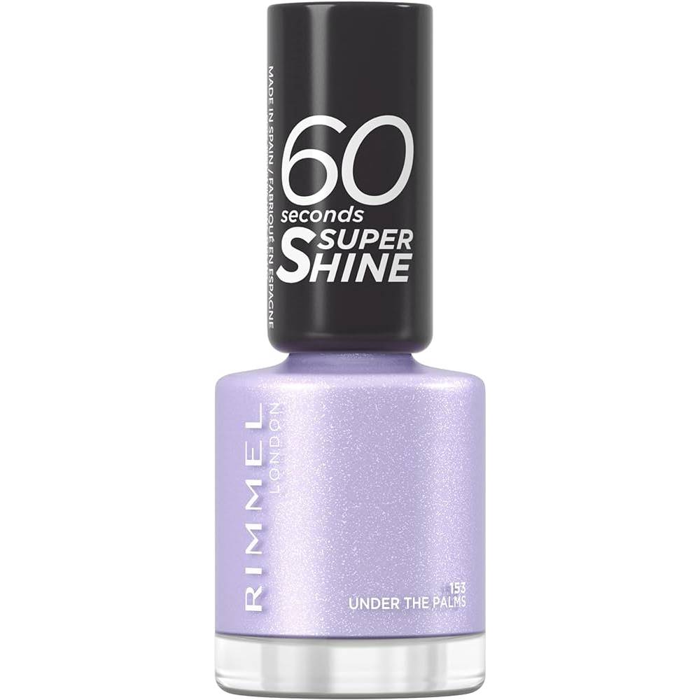 Rimmel London 60 Seconds Super Shine Nail Polish 153 Under The Palms 8ml