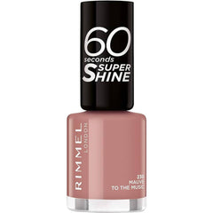 Rimmel London 60 Seconds Super Shine 230 Mauve To The Music 8ml Authentic | Ownly Club