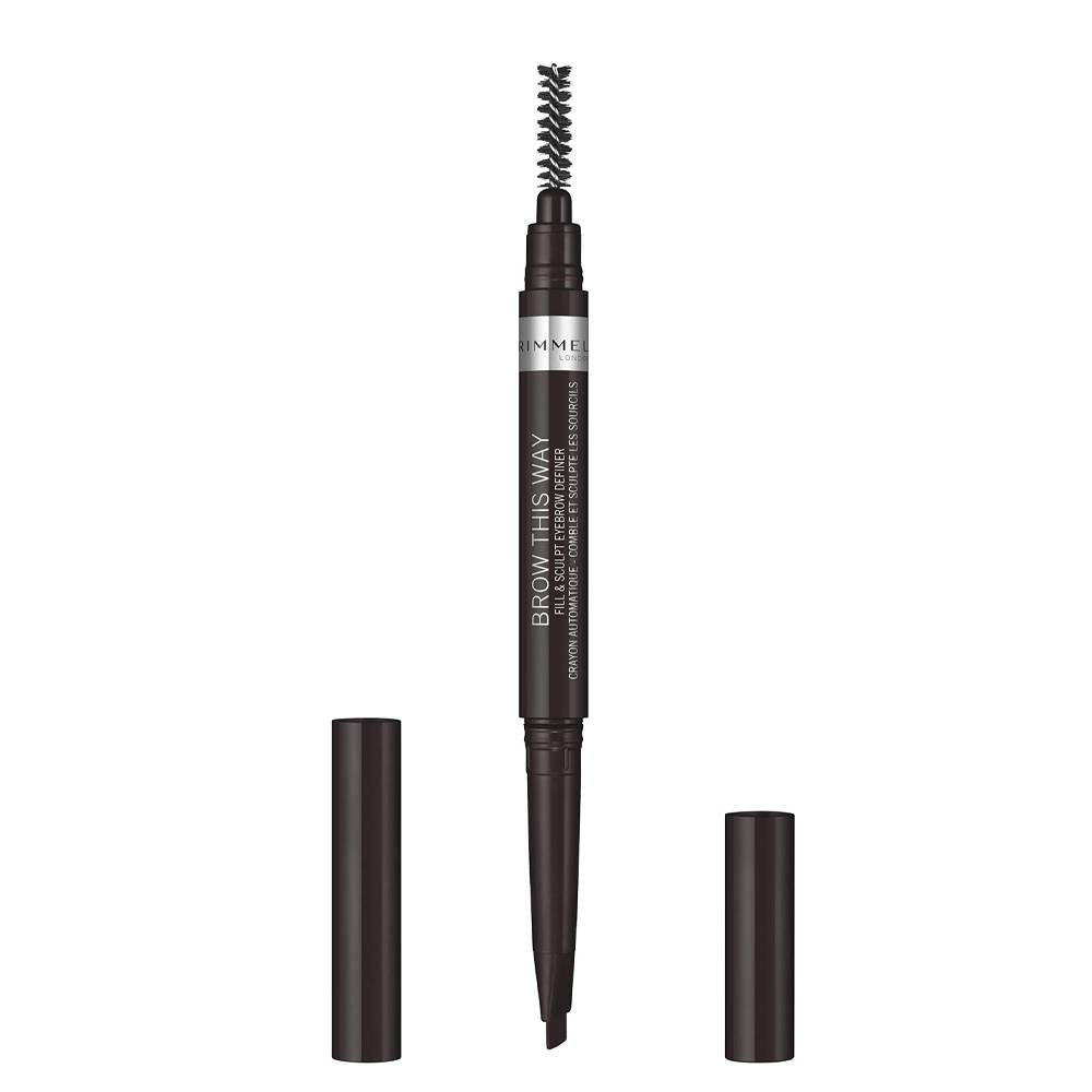 Rimmel London Brow This Way Filler & Fixer 004 Soft Black 0.25g