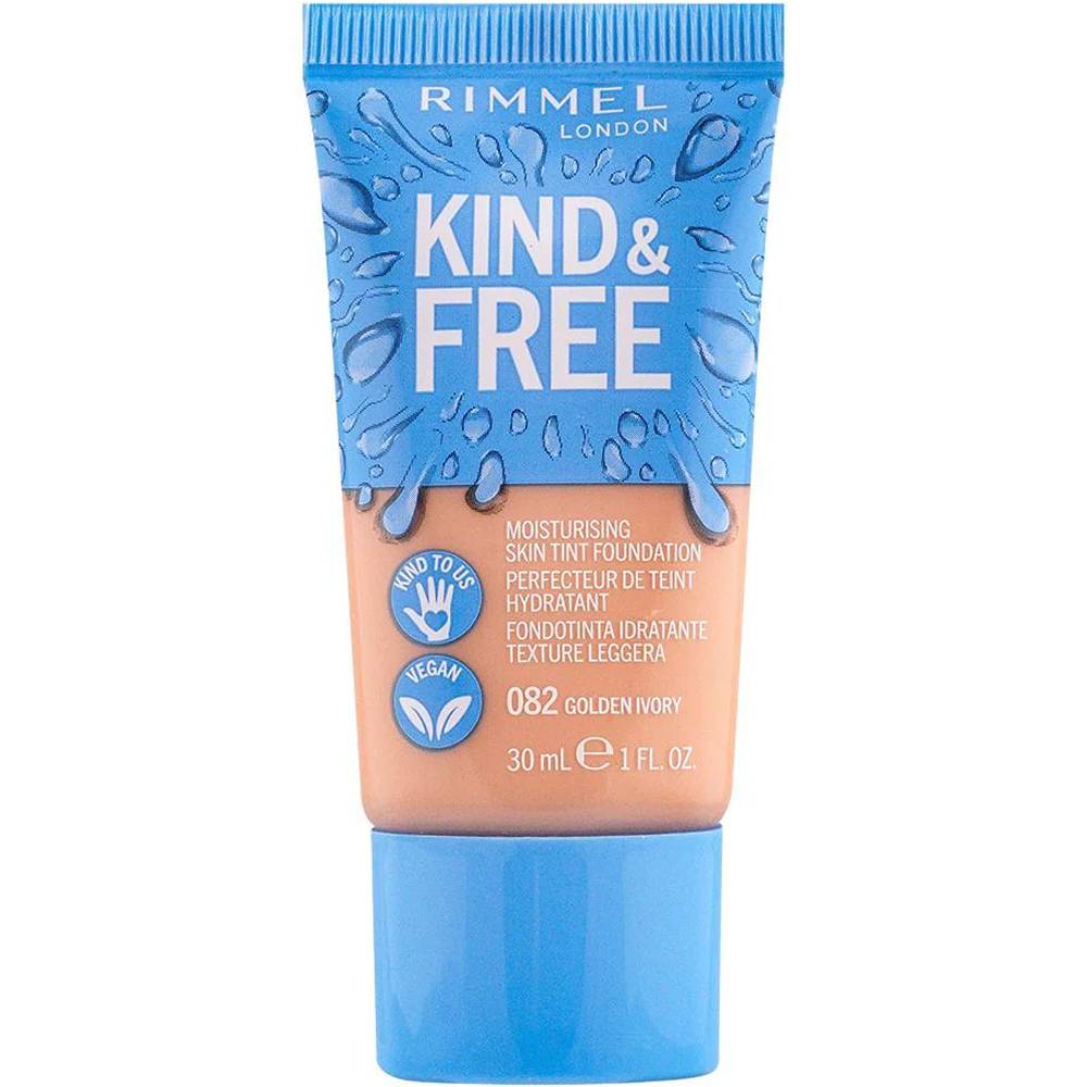 Rimmel London Kind & Free Skin Tint Foundation 082 Golden Ivory 30ml