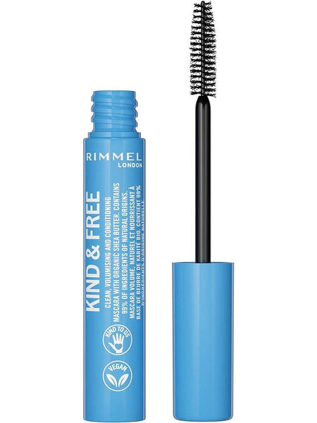 Rimmel London Kind & Free Clean, Volumising & Lengthening 001 Black 7ml Authentic | Ownly Club