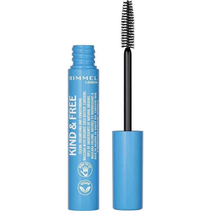 Rimmel London Kind & Free Clean, Volumising & Lengthening 001 Black 7ml Authentic | Ownly Club