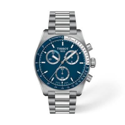 Tissot PR516 Chronograph Blue Dial Men's Watch T149.417.11.041.00