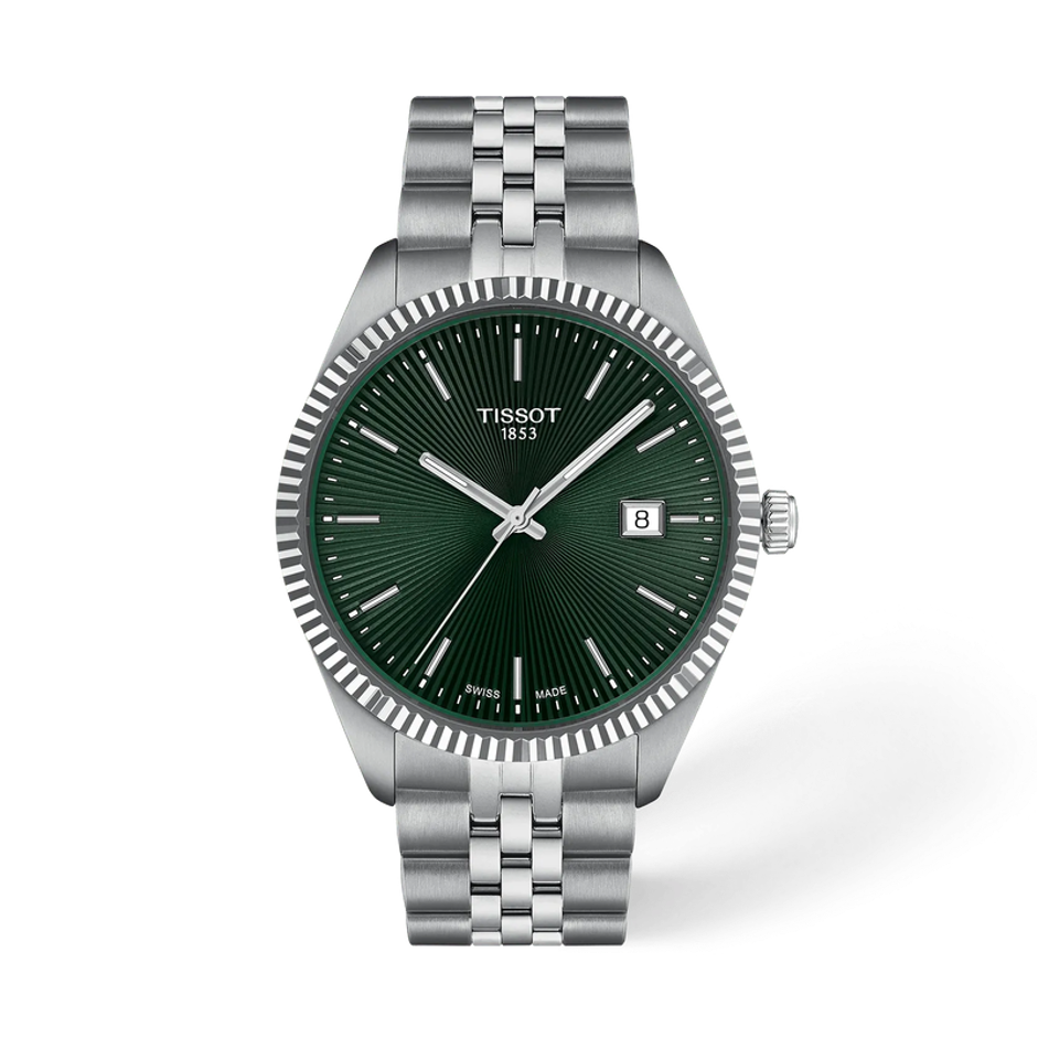 Tissot Ballade Quartz Green Dial Men's Watch T156.410.11.091.00